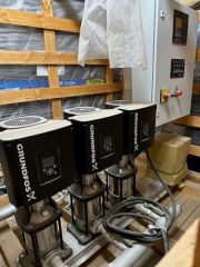 Brand new Grundfos booster set 3 x CRIE 10-5 Irrigation/water pump for sale