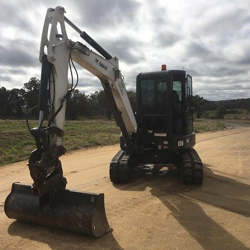 2014 Bobcat E50 Excavator for sale crookwell NSW