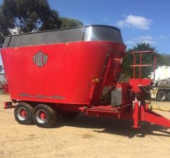 2017 Lely Biga 24m3 Mixer Wagon Farm Machinery for sale Vic Dunjeld