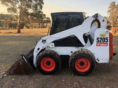 Bobcat S205 Skid Steer Loader Earthmoving Equipment for sale NSW Oberon