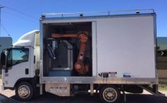 2009 Isuzu NQR Robotic Wheelie Bin Wash Truck for sale Warrnambool Vic