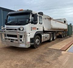 Truck for sale Northam WA 2012 Volvo FM500 Tipper Trailer &amp; Dropdeck Float