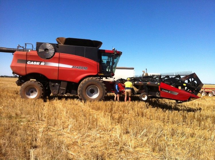 2004 Case IH 8010 4WD Header for sale NSW Morundah