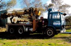 1980 Volvo F7 crane Borer Truck for sale NSW Goulburn   