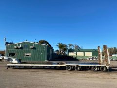 MTE 4 rows of 8 drop deck extendable low loader Trailer for sale Burton SA