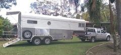 Nissan Navara Ute &amp; Gooseneck Horse Transport for sale Hattonvale Qld