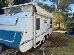 2001 Galaxy Southern Cross Pop Top Caravan for sale Echuca Vic