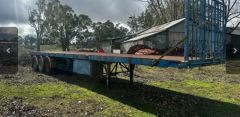 2009 Geoffrey Blinco Flat Top Semi Trailer for sale Shannon Vale NSW