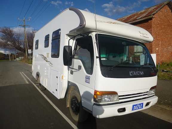 Motorhome for sale VIC Esprit Isuzu Motorhome