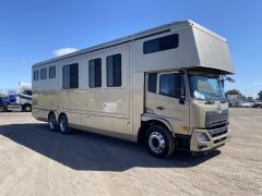 Nissan UD 4 Horse Truck &amp; living for Sale Ballarat East Vic