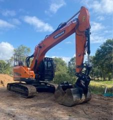 Excavator for sale Caloundra Qld Doosan 235 Excavator