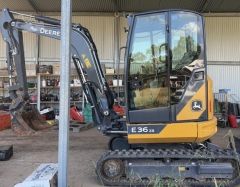 2023 John Deere E36 ZS Excavator for sale Frenchs Forest NSW
