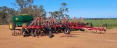  Machinery for sale Kimba SA Case PTX 600 cultivator &amp; Simplicity 9000L Box