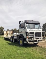  Mercedes Benz 2233 Truck &amp; Tandem axle trailer for sale Diamond Creek Vic