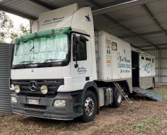 2004 Mercedes Truck 9 Horse Gooseneck for sale Tamborine Qld