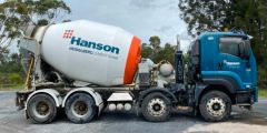 2014 Isuzu Concrete Truck &amp; Hanson Contract Business for sale Doyalson NSW