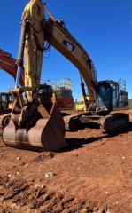2010 Caterpillar 349D L Tracked Excavator for sale Grantham Qld