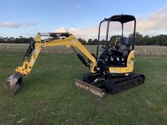 2019 Yanmar VIO20-6, 2 Tonne Excavator for sale Bannockburn Vic