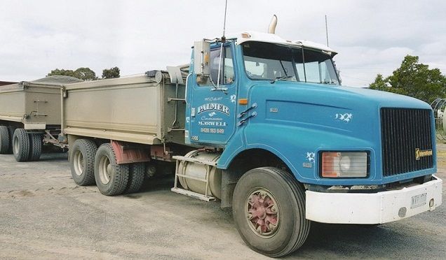 1997 International S-Line Tipper Truck &amp; Dog Trailer for sale Morwell Vic