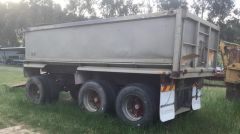 1987 Hamelex HXDT3K Tipper Dog Trailer for sale NSW Adelong