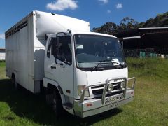 2010 Mitsubishi FK600 6 Horse Truck Horse Transport for sale NSW Warnervale