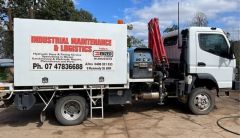 2013 Mitsubishi Fuso Canter Crane Truck for sale Gayndah Qld