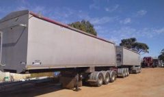 2015 Rhino B Double Tipper Trailer for sale Merredin WA