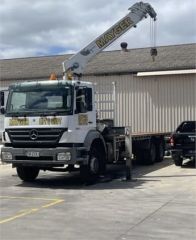 Truck for sale Nth Plympton SA 2008 Mercedes-Benz Axor 2633 Crane 