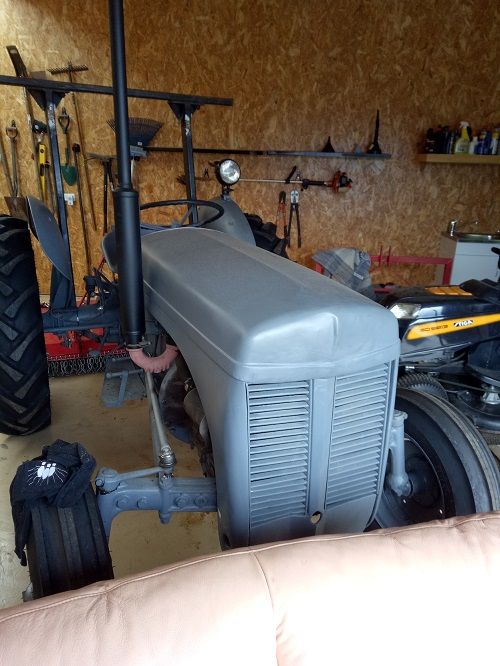 Grey Massey Ferguson TE20 tractor for sale Epping Vic