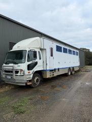  2014 Mitsubishi Fuso 11 Horse Truck for sale Freshwater Creek Vic
