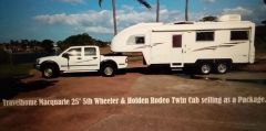 Travelhome Macquarie 5th Wheeler Caravan &amp; Rodeo Twin Cab for sale Clifton Beach Qld