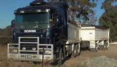 Dog trailer 2003 Scania 164L prime Mover Truck for sale NSW Sutton