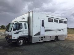 1999 Mitsubishi Fighter 4 Horse Truck for sale Vic Kyabram