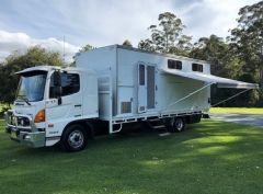 2011 Hino FD 4 Horse Truck Horse Transport for sale NSW Coramba 