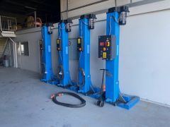 2018 Ravaglioli 4 post truck hoist for sale Hamilton Valley NSW