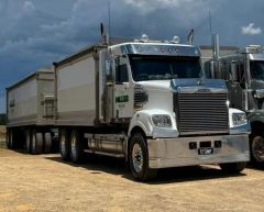 2017 Freightliner Coronado Tipper Truck and Dog Trailer for sale Lithgow NS