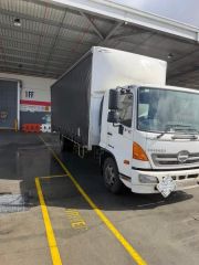 2011 Hino FE1427 Curtainsider Truck with work for sale Truganina Vic