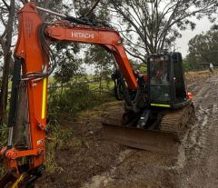 2023 Hitachi 85 USB Excavator for sale Glen Martin NSW