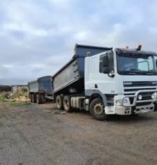 With Work Daf CF 85.250 truck &amp; Dog Trailer for sale Rockbank Vic