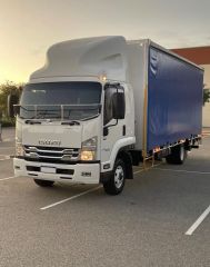 2021 10-Pallet Isuzu Curtain Sider Truck for Sale Southern River WA 