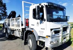 2009 Mercedes-Benz Atego 1629 Crane Truck for sale Vic Healesville