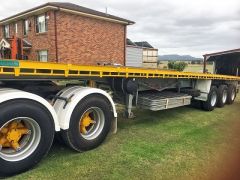 1979 Haulmark 41ft Tri Axle Flat top Trailer for sale Maitland NSW