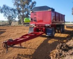 Bisalloy Superdog Tipping Trailer for sale Murringo NSW