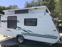 2007 13ft 6inch Pop Top Caravan for sale Qld Ninderry