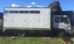 1995 Mitsubishi FK415 Horse Truck Horse Transport for sale Vic Eden Park 