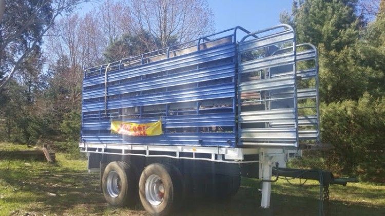 16 Foot Bogie Pig Trailer for sale NSW