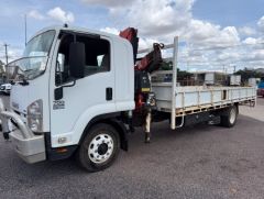 2009 Isuzu FSR700 crane truck for sale Healy Qld