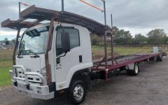 2010 Isuzu 4 Car Carrier Truck, Body &amp; Trailer for sale Campbelltown NSW