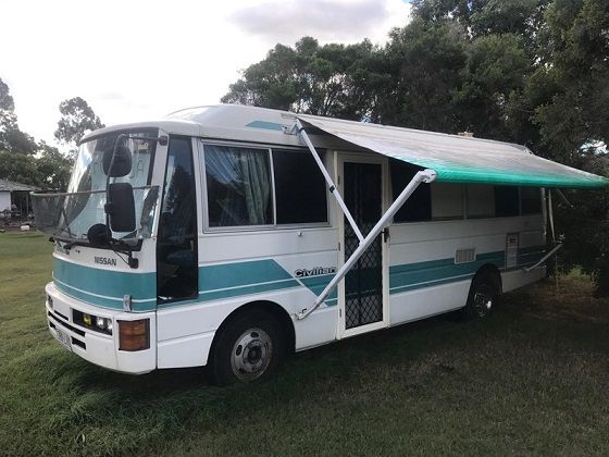 Nissan Civillian Motorhome for sale Toowoomba Qld