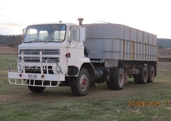 Leyland Mastiff truck &amp; Bogie Axle Tipping Trailer for sale QLD